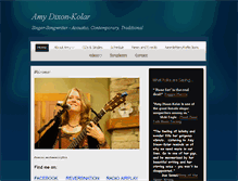 Tablet Screenshot of amydixonkolar.com